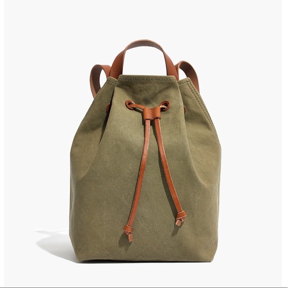 Madewell Handbags - Madewell canvas somerset backpack, NWT